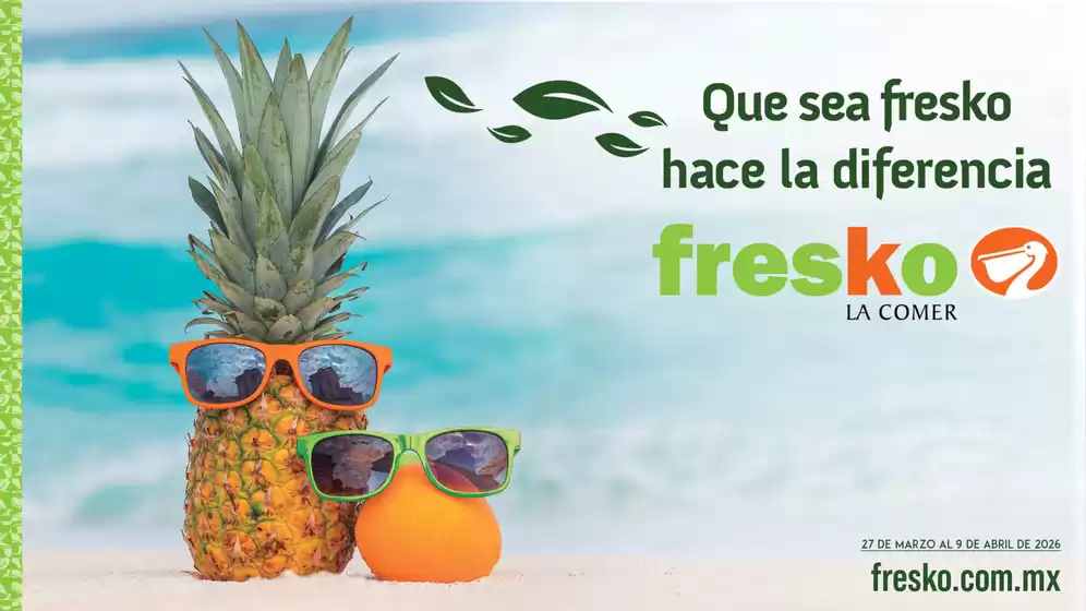 Catálogo Fresko en Martínez de la Torre | Que sea Fresko Hace la diferencia | 2026-03-27T00:00:00.000Z - 2026-04-09T00:00:00.000Z