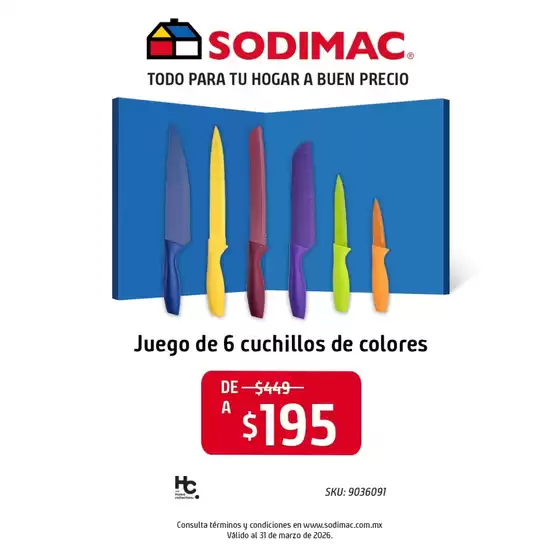 Catálogo Sodimac Constructor en Guadalajara | Promociones actuales | 2026-03-27T00:00:00.000Z - 2026-03-31T00:00:00.000Z