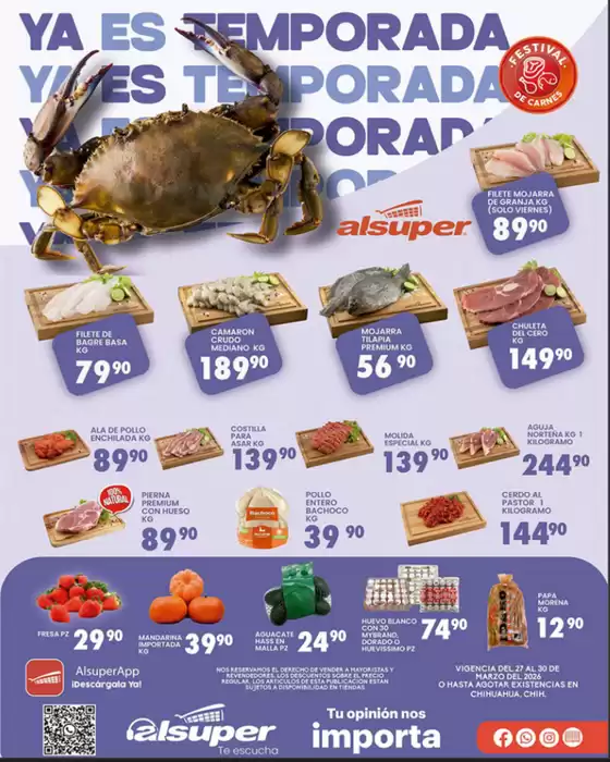 Catálogo Alsuper en Guanajuato | Alsuper Chihuahua-estado | 2026-03-27T00:00:00.000Z - 2026-03-30T00:00:00.000Z
