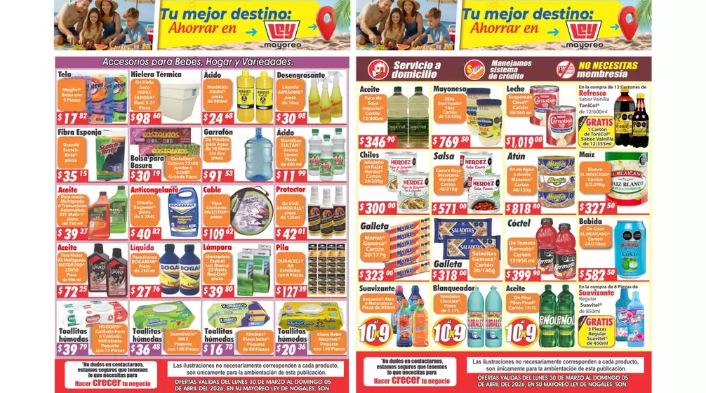 Catálogo Casa Ley en Guanajuato | Grandes descuentos en productos seleccionados | 2026-03-30T00:00:00.000Z - 2026-04-05T00:00:00.000Z