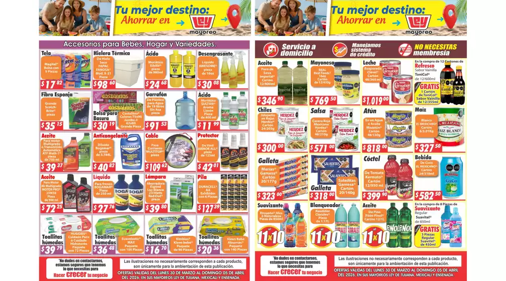Catálogo Casa Ley en Guanajuato | Excelente oferta para todos los clientes | 2026-03-30T00:00:00.000Z - 2026-04-05T00:00:00.000Z