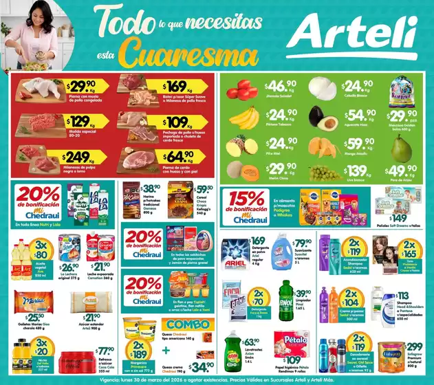 Catálogo Arteli express en Guanajuato | Ofertas Arteli express | 2026-03-30T00:00:00.000Z - 2026-03-30T00:00:00.000Z