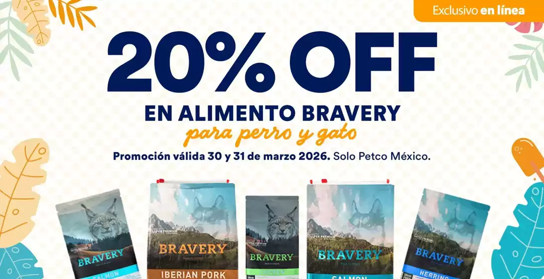 Catálogo Petco en Aguascalientes | Ofertas y promociones actuales | 2026-03-30T00:00:00.000Z - 2026-03-31T00:00:00.000Z