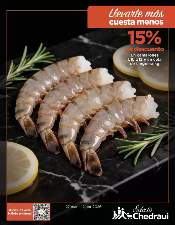 Catálogo Chedraui en Guanajuato | Nuestras mejores gangas | 2026-03-27T00:00:00.000Z - 2026-04-12T00:00:00.000Z