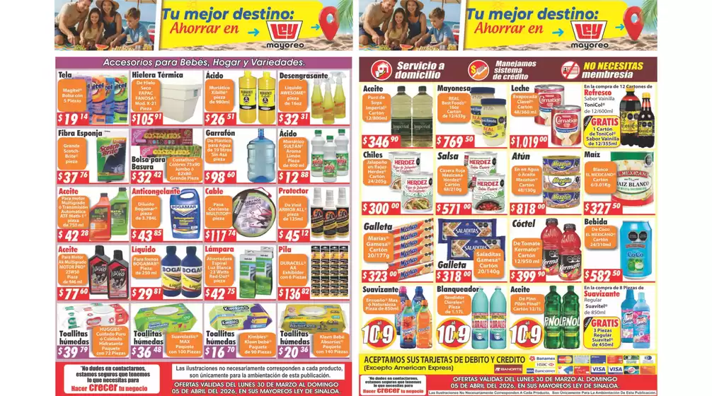 Catálogo Casa Ley en Chihuahua | Descuentos y promociones | 2026-03-30T00:00:00.000Z - 2026-04-05T00:00:00.000Z
