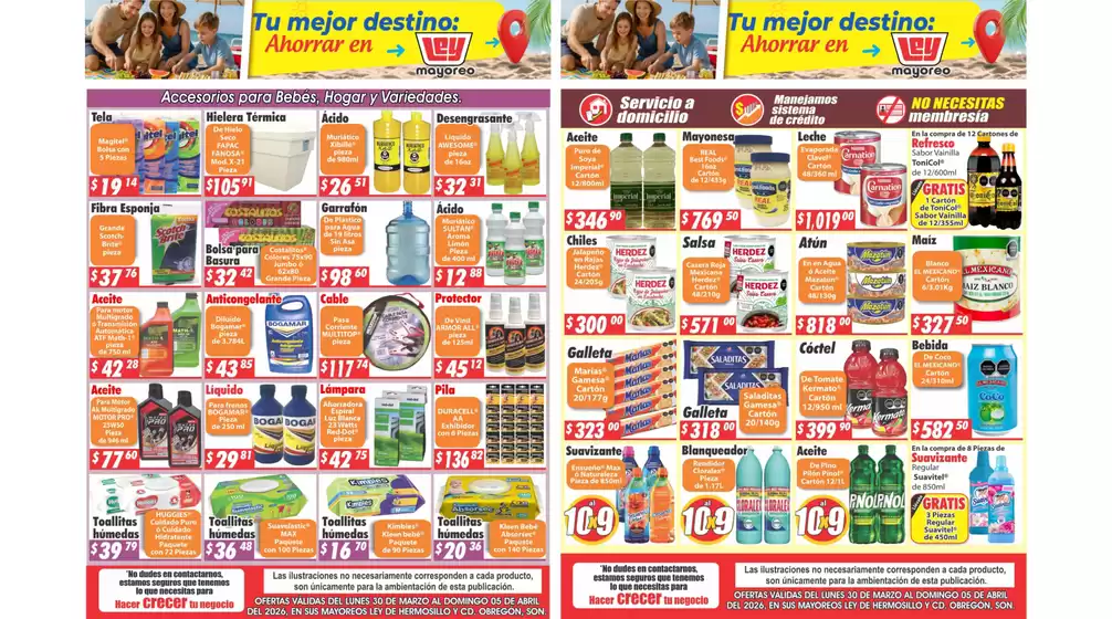 Catálogo Casa Ley en Chihuahua | Nuestras mejores ofertas para ti | 2026-03-30T00:00:00.000Z - 2026-04-05T00:00:00.000Z