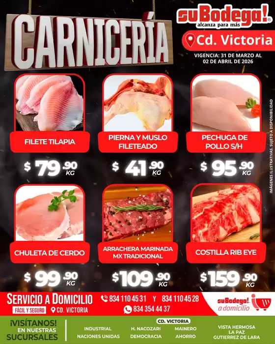 Catálogo SuBodega en Toluca de Lerdo | Ofertas SuBodega | 2026-03-31T00:00:00.000Z - 2026-04-02T00:00:00.000Z