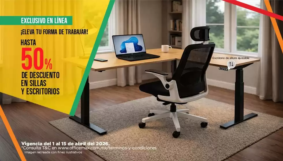 Catálogo OfficeMax en Azcapotzalco | Promos | 2026-04-01T00:00:00.000Z - 2026-04-15T00:00:00.000Z