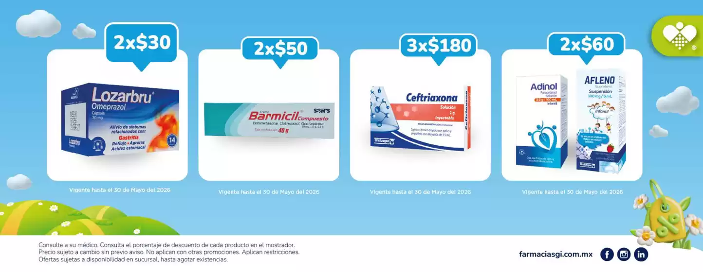 Catálogo Farmacias GI en Alborada Jaltenco | Promo | 2026-04-02T00:00:00.000Z - 2026-05-30T00:00:00.000Z