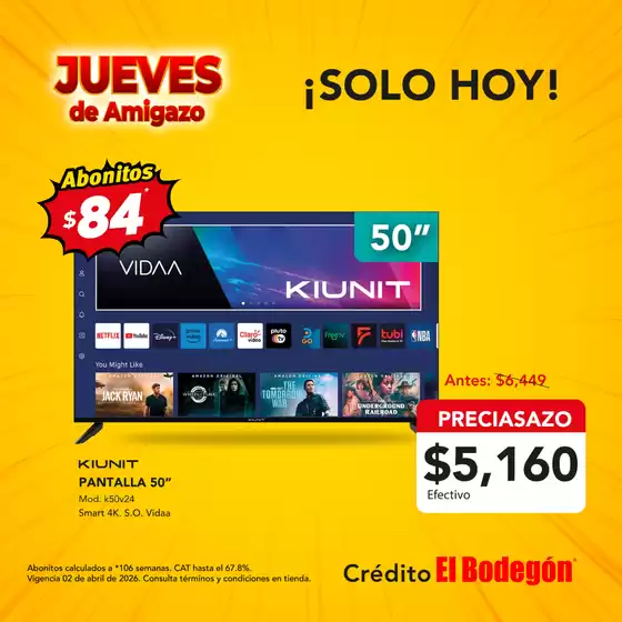 Catálogo El Bodegón | Gran variedad de ofertas | 2026-04-02T00:00:00.000Z - 2026-04-02T00:00:00.000Z