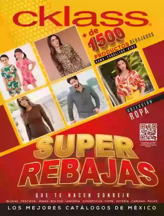Catálogo Cklass | Catálogo Cklass Super Rebajas Ropa 2025 México | 2026-04-02T00:00:00.000Z - 2026-04-16T00:00:00.000Z