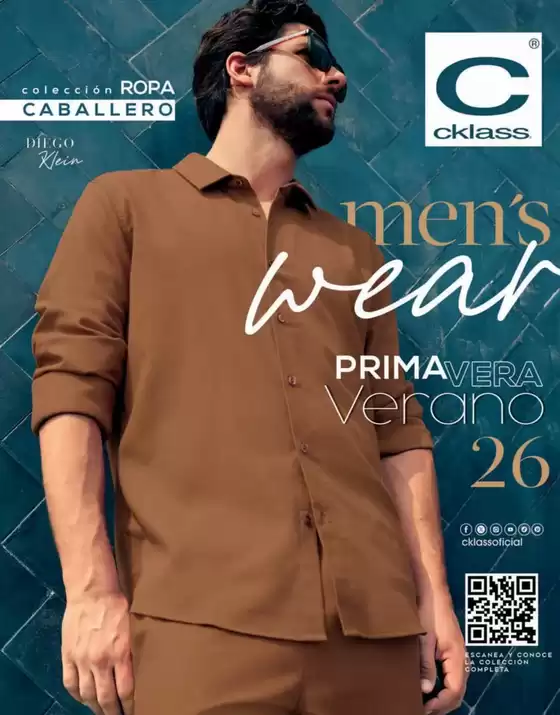 Catálogo Cklass en Oaxaca de Juárez | Cklass Ropa Caballero Primavera Verano 2025 | 2026-03-01T00:00:00.000Z - 2026-08-31T00:00:00.000Z