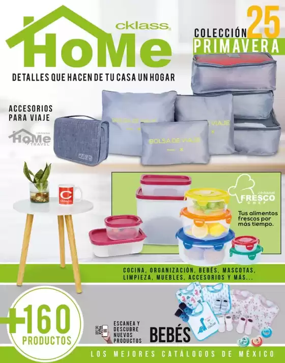 Catálogo Cklass | Catálogo Cklass Home Primavera Verano 2025 México | 2026-04-02T00:00:00.000Z - 2026-04-16T00:00:00.000Z