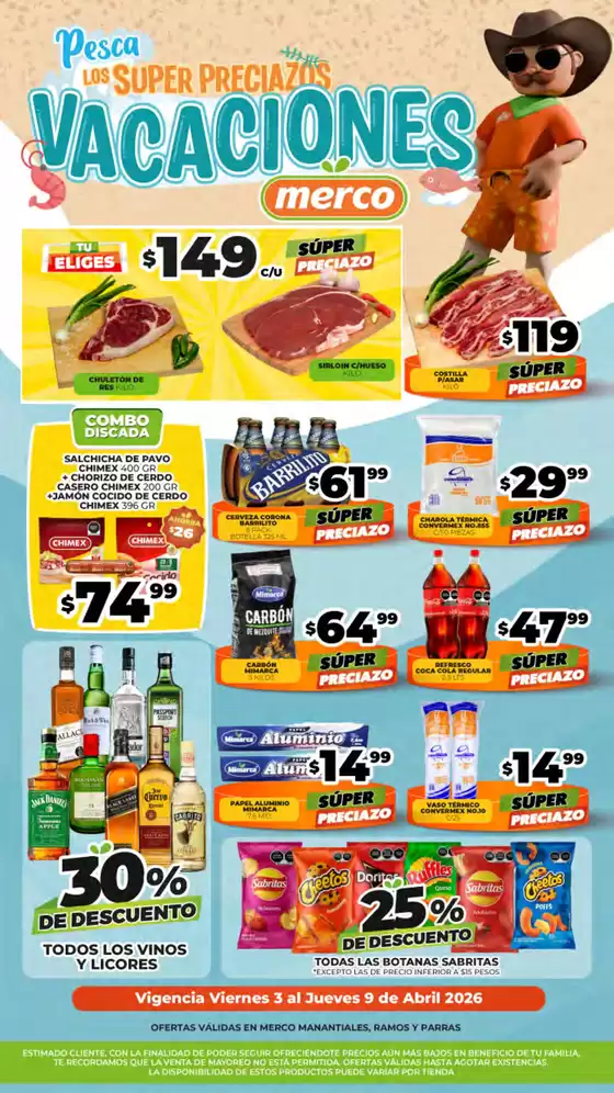 Catálogo Merco en Yautepec de Zaragoza | Folleto semanal del 3 al 9 de Abril SALT | 2026-04-03T00:00:00.000Z - 2026-04-09T00:00:00.000Z