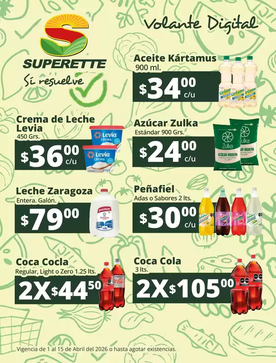Catálogo Superette | OFERTAS JUAREZ | 2026-04-01T00:00:00.000Z - 2026-04-15T00:00:00.000Z