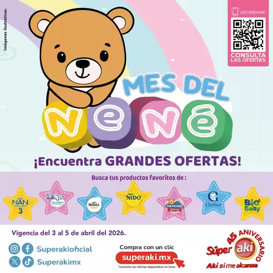 Catálogo Súper Aki | Ofertas Súper Aki | 2026-04-03T00:00:00.000Z - 2026-04-05T00:00:00.000Z