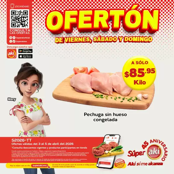 Catálogo Súper Aki | Ofertas y gangas exclusivas | 2026-04-03T00:00:00.000Z - 2026-04-05T00:00:00.000Z