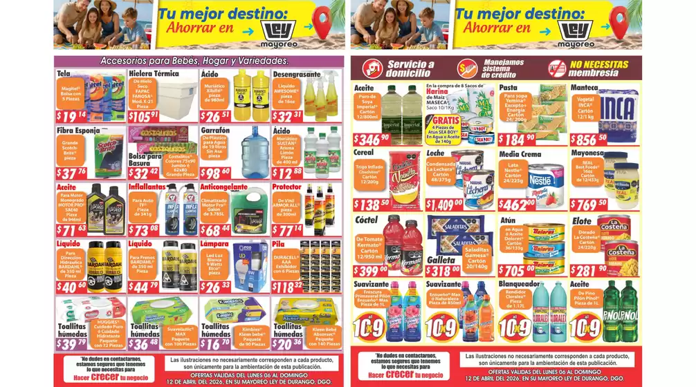 Catálogo Casa Ley en Macuspana | Promociones actuales | 2026-04-06T00:00:00.000Z - 2026-04-12T00:00:00.000Z