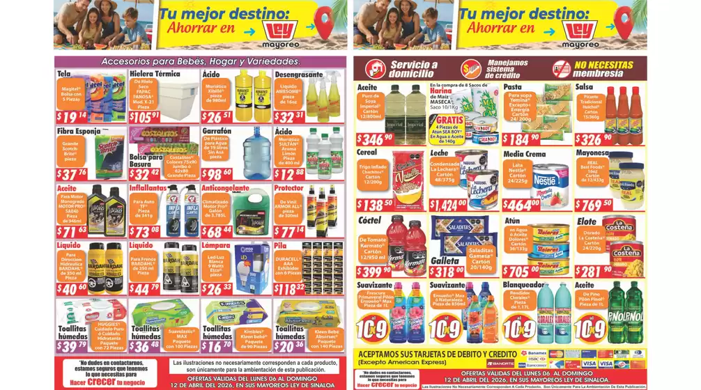 Catálogo Casa Ley en Macuspana | Ofertas especiales para ti | 2026-04-06T00:00:00.000Z - 2026-04-12T00:00:00.000Z