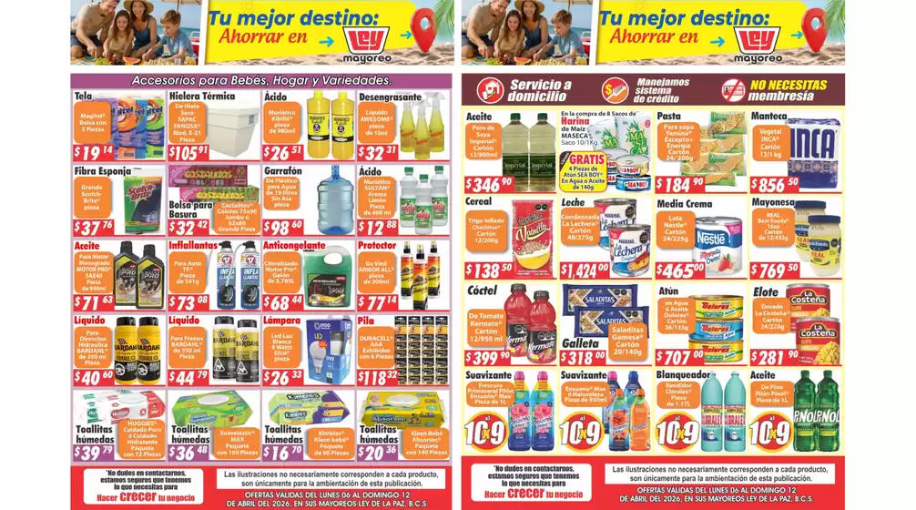 Catálogo Casa Ley en Macuspana | Ahorra ahora con nuestras ofertas | 2026-04-06T00:00:00.000Z - 2026-04-12T00:00:00.000Z