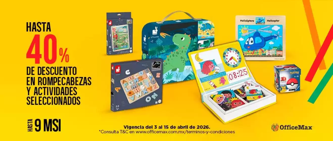 Catálogo OfficeMax | Descuentos y promociones | 2026-04-03T00:00:00.000Z - 2026-04-15T00:00:00.000Z