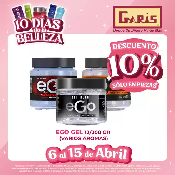 Catálogo Garis en Tultitlán de Mariano Escobedo | Excelente oferta para cazadores de gangas | 2026-04-06T00:00:00.000Z - 2026-04-15T00:00:00.000Z
