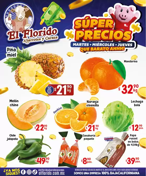 Catálogo El Florido en Tultitlán de Mariano Escobedo | SUPER PRECIOS ENSENADA WEB 1 1 | 2026-04-07T00:00:00.000Z - 2026-04-09T00:00:00.000Z