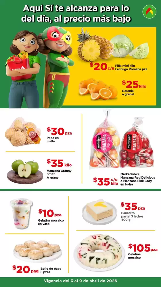 Catálogo Bodega Aurrera en Jardines de la Silla | Ofertas y gangas exclusivas | 2026-04-03T00:00:00.000Z - 2026-04-09T00:00:00.000Z