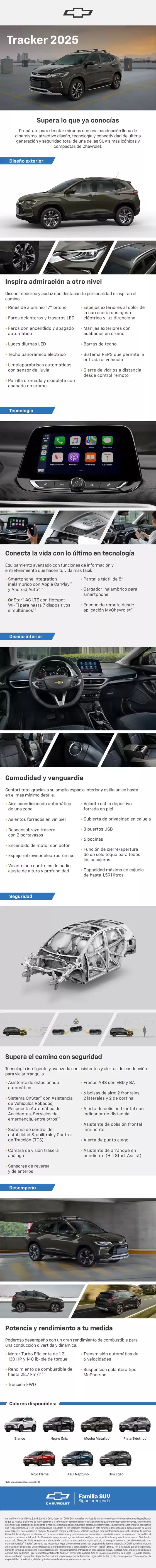 Catálogo Chevrolet | Catalogo Tracker 2025 TLD | 2026-04-07T00:00:00.000Z - 2026-04-21T00:00:00.000Z