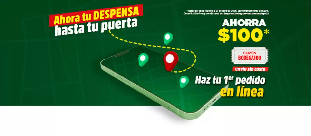 Catálogo Bodega Aurrera | Nuevas ofertas para descubrir | 2026-02-11T00:00:00.000Z - 2026-04-21T00:00:00.000Z