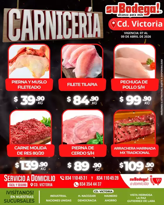 Catálogo SuBodega | Ofertas SuBodega | 2026-04-07T00:00:00.000Z - 2026-04-09T00:00:00.000Z