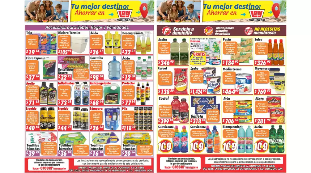 Catálogo Casa Ley | Nuestras mejores ofertas para ti | 2026-04-06T00:00:00.000Z - 2026-04-12T00:00:00.000Z