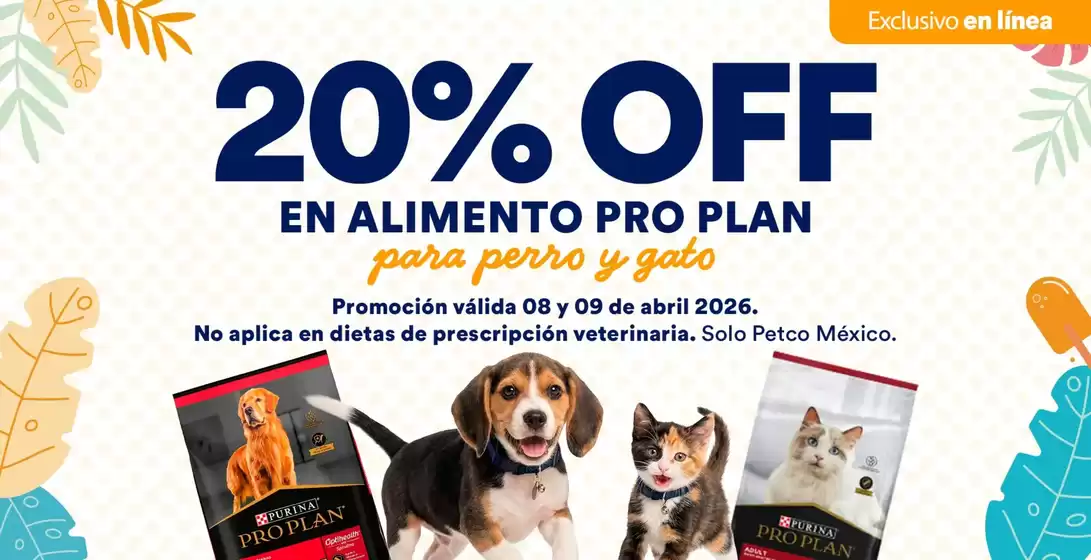 Catálogo Petco | Descubre ofertas atractivas | 2026-04-08T00:00:00.000Z - 2026-04-09T00:00:00.000Z