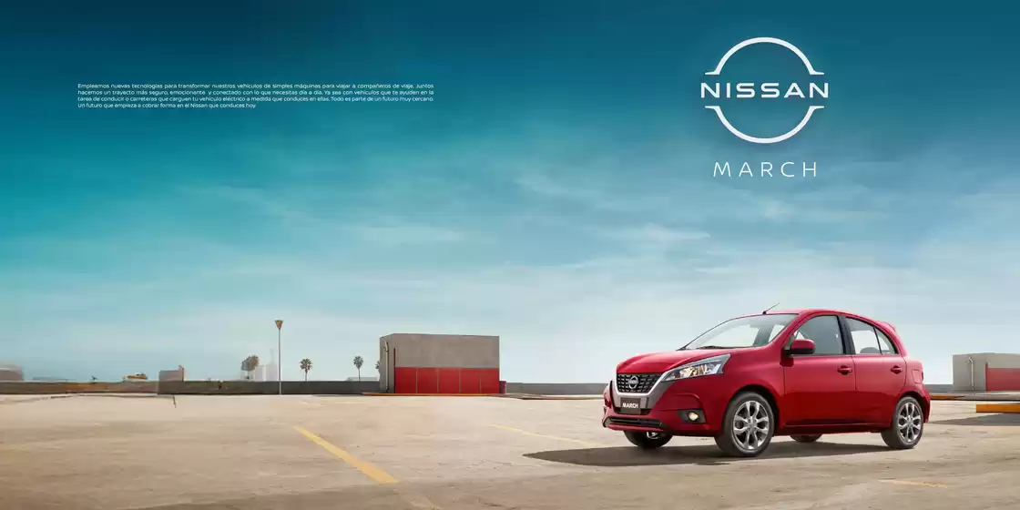 Catálogo Nissan | Nissan 2025 march catalogo | 2026-04-08T00:00:00.000Z - 2026-04-22T00:00:00.000Z