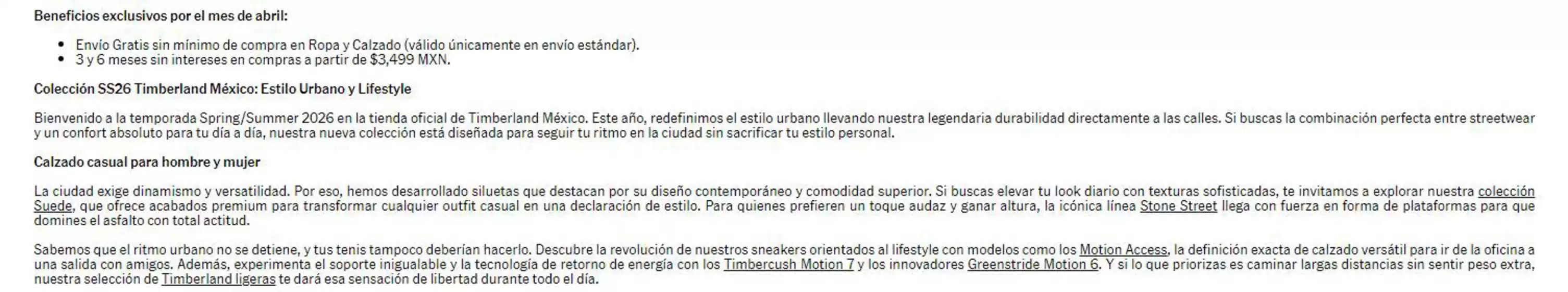 Catálogo Timberland en Cárdenas (Tabasco) | Promo | 2026-04-09T00:00:00.000Z - 2026-04-15T00:00:00.000Z