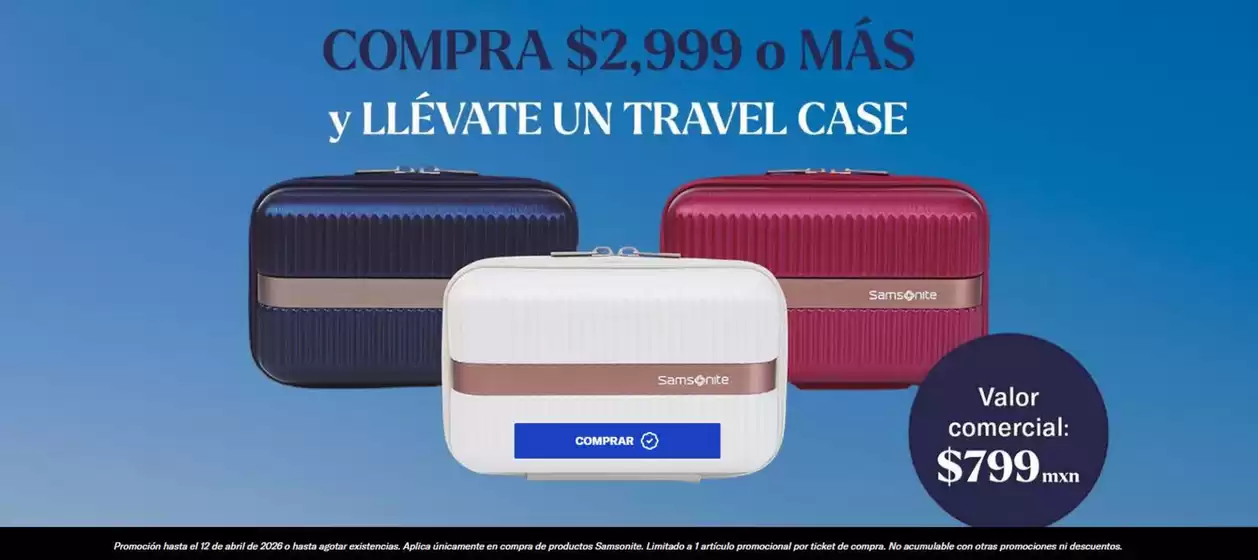 Catálogo Samsonite | Promo | 2026-04-09T00:00:00.000Z - 2026-04-12T00:00:00.000Z