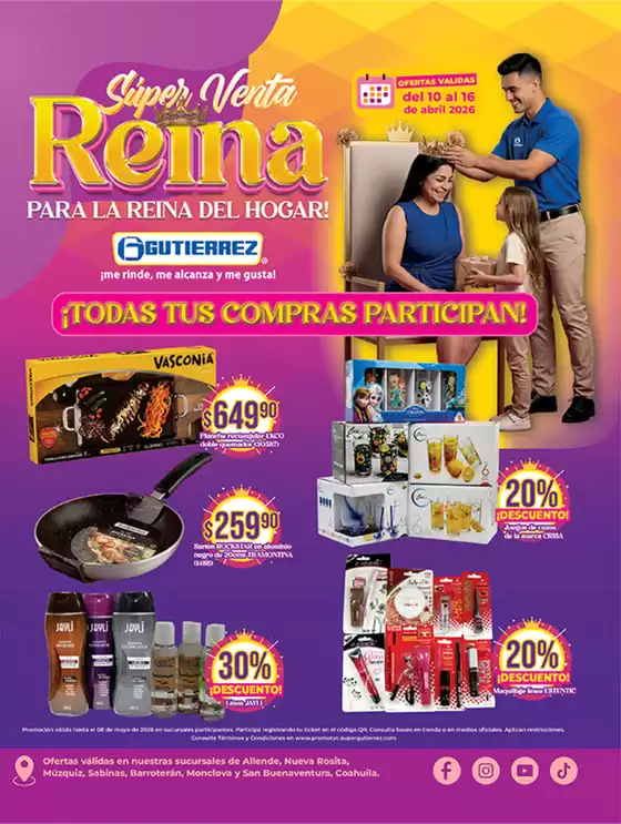 Catálogo Super Gutierrez | Folleto | 2026-04-10T00:00:00.000Z - 2026-04-16T00:00:00.000Z