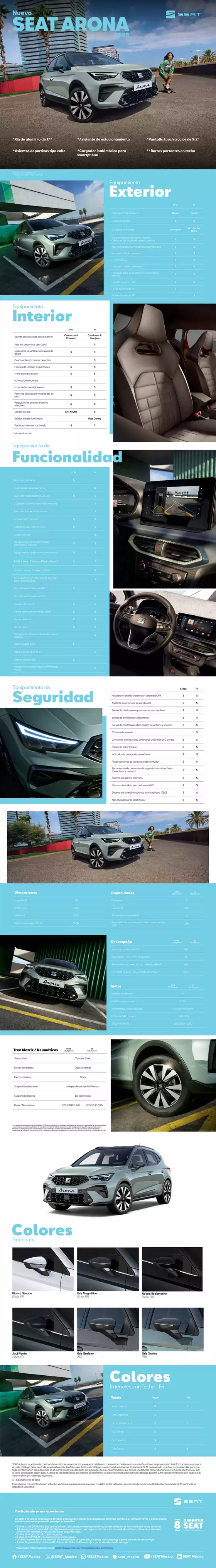 Catálogo Seat | Seat Arona | 2026-04-10T00:00:00.000Z - 2027-06-30T00:00:00.000Z