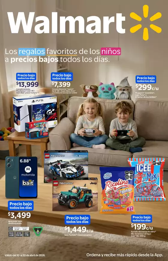 Catálogo Walmart | Dia del niño - Nacional 2026 | 2026-04-10T00:00:00.000Z - 2026-04-30T00:00:00.000Z