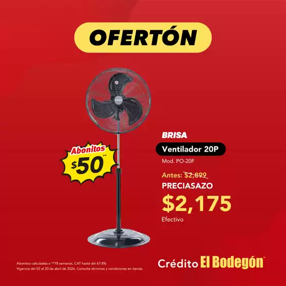 Catálogo El Bodegón en Entronque Laredo-Salinas Victoria | Gangas exclusivas | 2026-04-03T00:00:00.000Z - 2026-04-20T00:00:00.000Z