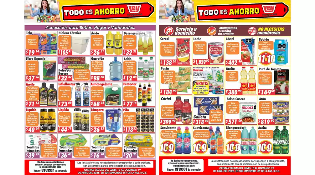 Catálogo Casa Ley en San José del Cabo | Ofertas principales para todos los clientes | 2026-04-13T00:00:00.000Z - 2026-04-19T00:00:00.000Z