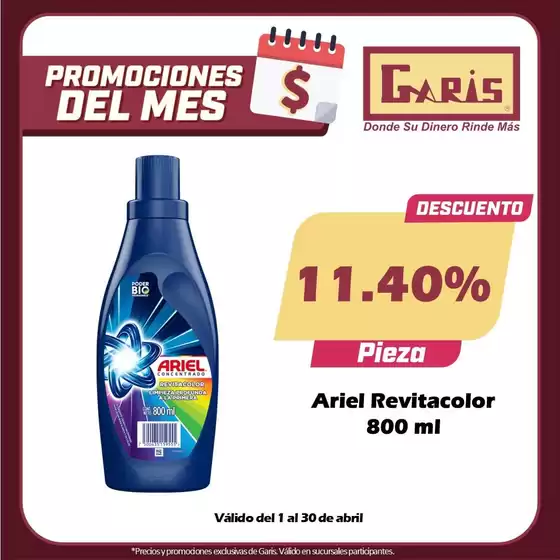 Catálogo Garis en San José del Cabo | Ofertas principales para todos los cazadores de gangas | 2026-04-01T00:00:00.000Z - 2026-04-30T00:00:00.000Z