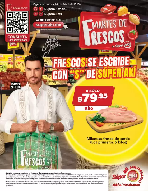 Catálogo Aki Gran Mayoreo en Morelia | CD TT FOLLETO MDF 14 ABRIL | 2026-04-14T00:00:00.000Z - 2026-04-14T00:00:00.000Z