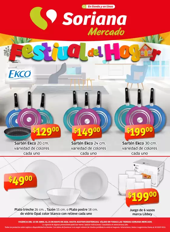 Catálogo Soriana Mercado | Ofertas y gangas exclusivas | 2026-04-15T00:00:00.000Z - 2026-05-21T00:00:00.000Z