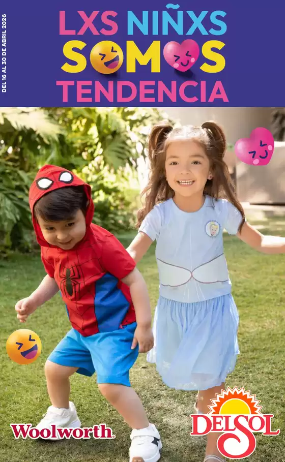 Catálogo Woolworth en San Nicolás de los Garza | Los Niños Somos Tendencia - Moda Niños 2026 | 2026-04-16T00:00:00.000Z - 2026-04-30T00:00:00.000Z