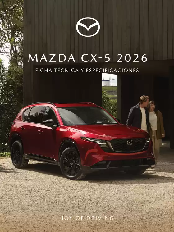 Catálogo Mazda en Zapopan | Ficha tecnica mazda cx 5 2026 | 2026-04-16T00:00:00.000Z - 2026-04-30T00:00:00.000Z