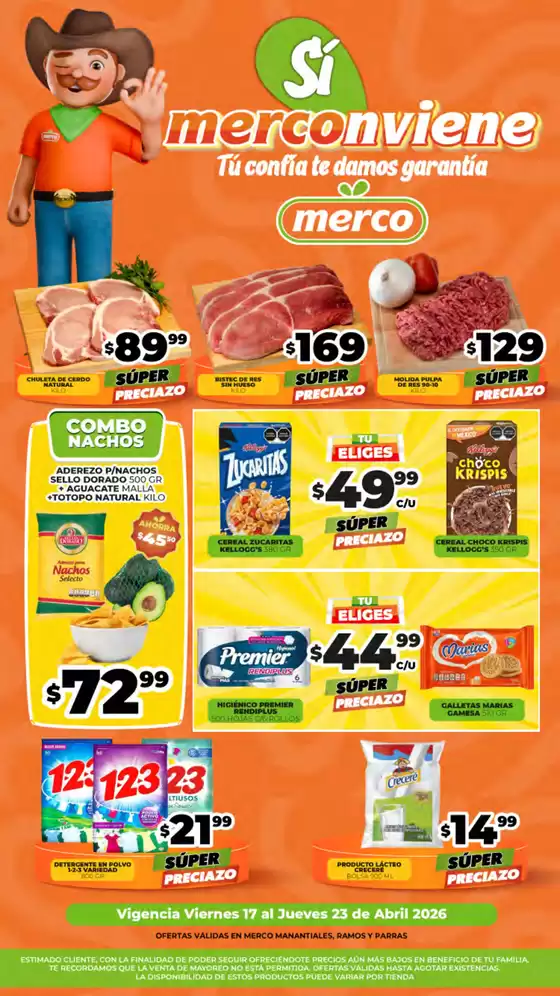 Catálogo Merco | Folleto semanal del 17 al 23 de Abril SALT | 2026-04-17T00:00:00.000Z - 2026-04-23T00:00:00.000Z
