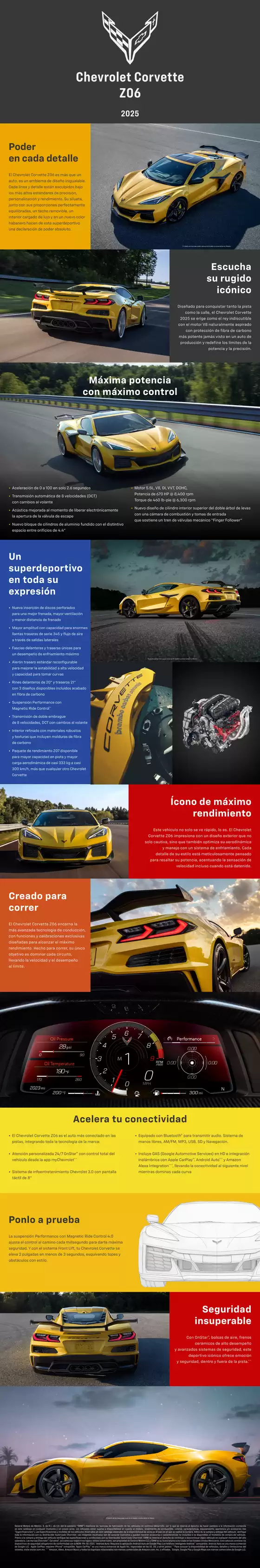 Catálogo Chevrolet en Magallanes | 2025 Corvette Z06 Catálogo | 2026-04-17T00:00:00.000Z - 2026-05-01T00:00:00.000Z