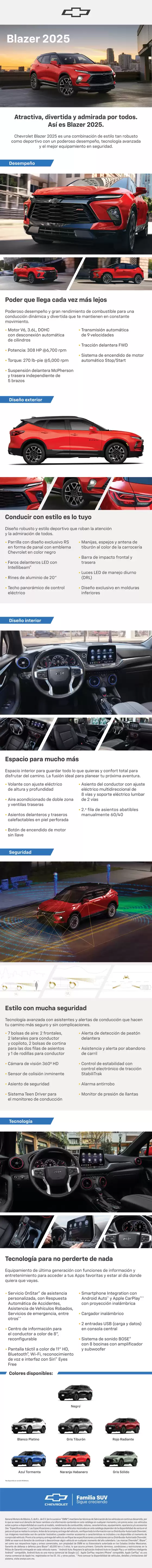 Catálogo Chevrolet en Guanajuato | Catalogo blazer 2025 tld | 2026-04-17T00:00:00.000Z - 2026-05-01T00:00:00.000Z