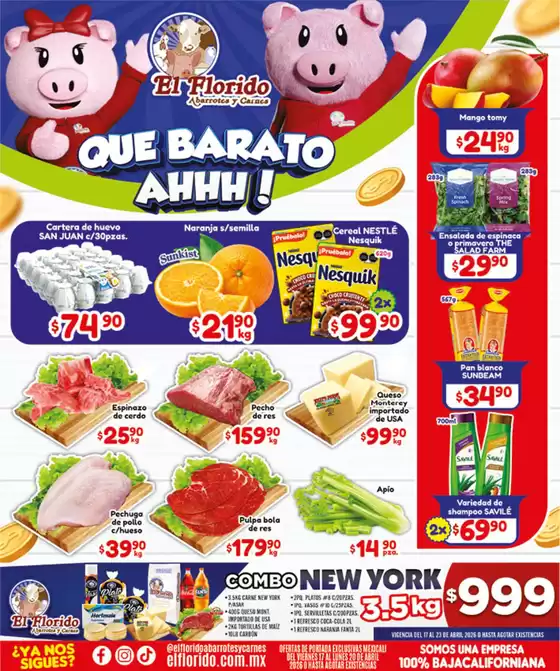 Catálogo El Florido | VOLANTE MEXICALI WEB 23 | 2026-04-20T00:00:00.000Z - 2026-04-23T00:00:00.000Z